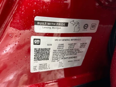 2026 Chevrolet Traverse Z71