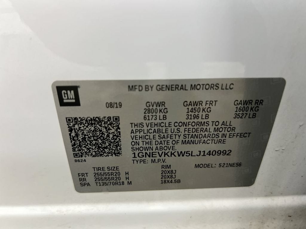2020 Chevrolet Traverse Premier