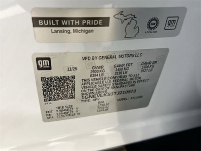 2026 Chevrolet Traverse RS