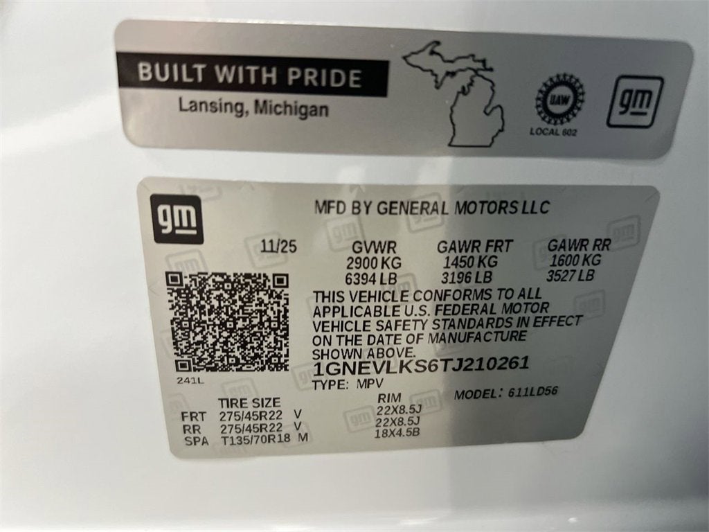 2026 Chevrolet Traverse RS