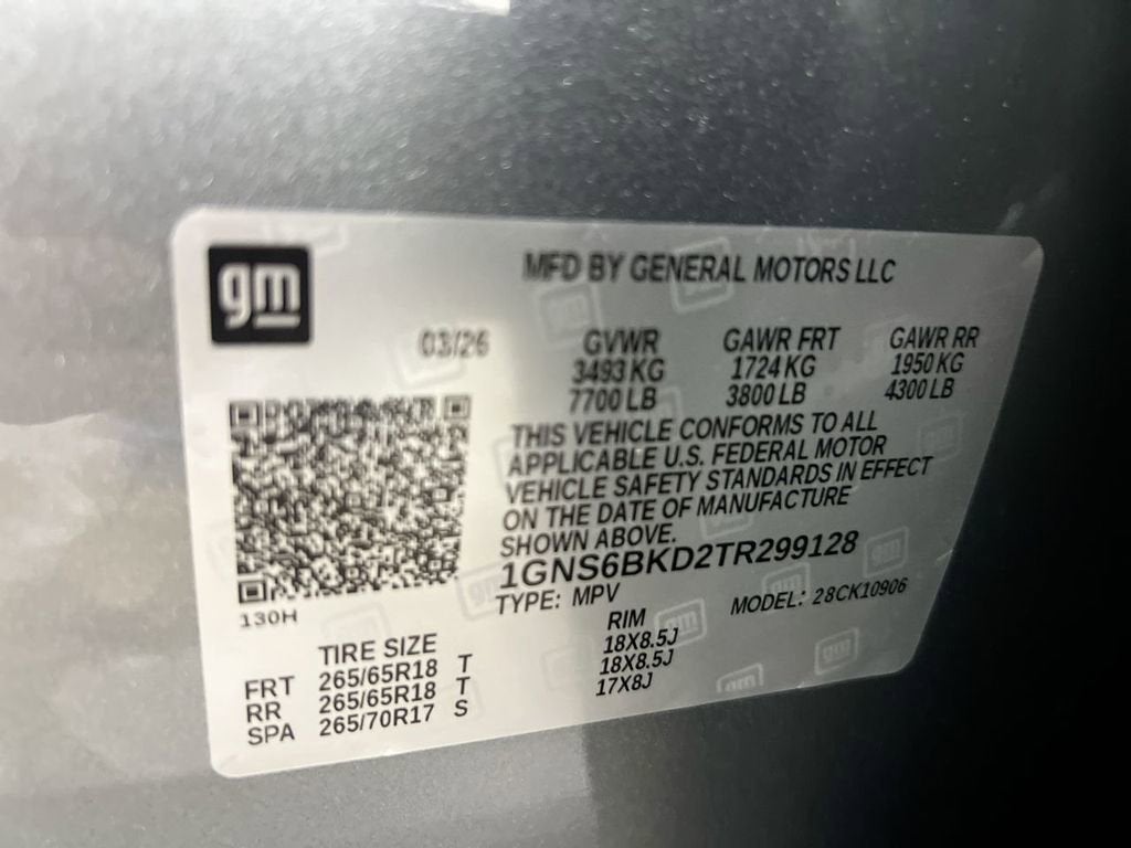 2026 Chevrolet Suburban LS