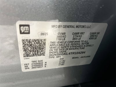 2026 Chevrolet Suburban High Country