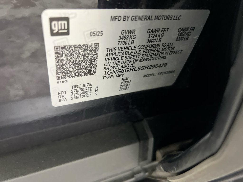 2025 Chevrolet Suburban High Country