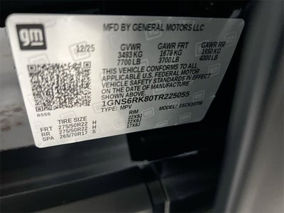 2026 Chevrolet Tahoe RST