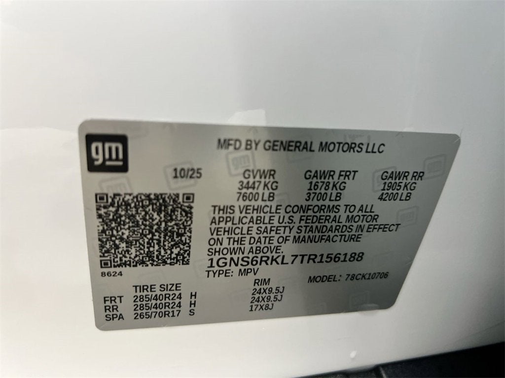 2026 Chevrolet Tahoe RST