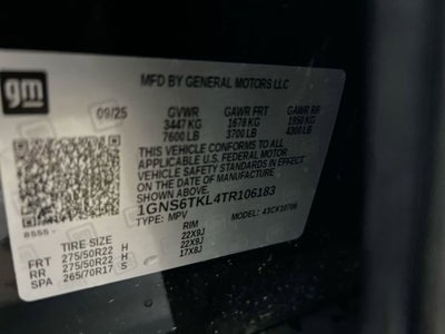 2026 Chevrolet Tahoe High Country