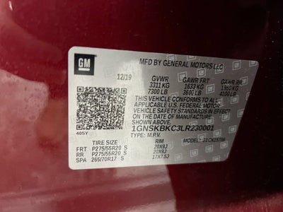 2020 Chevrolet Tahoe LT