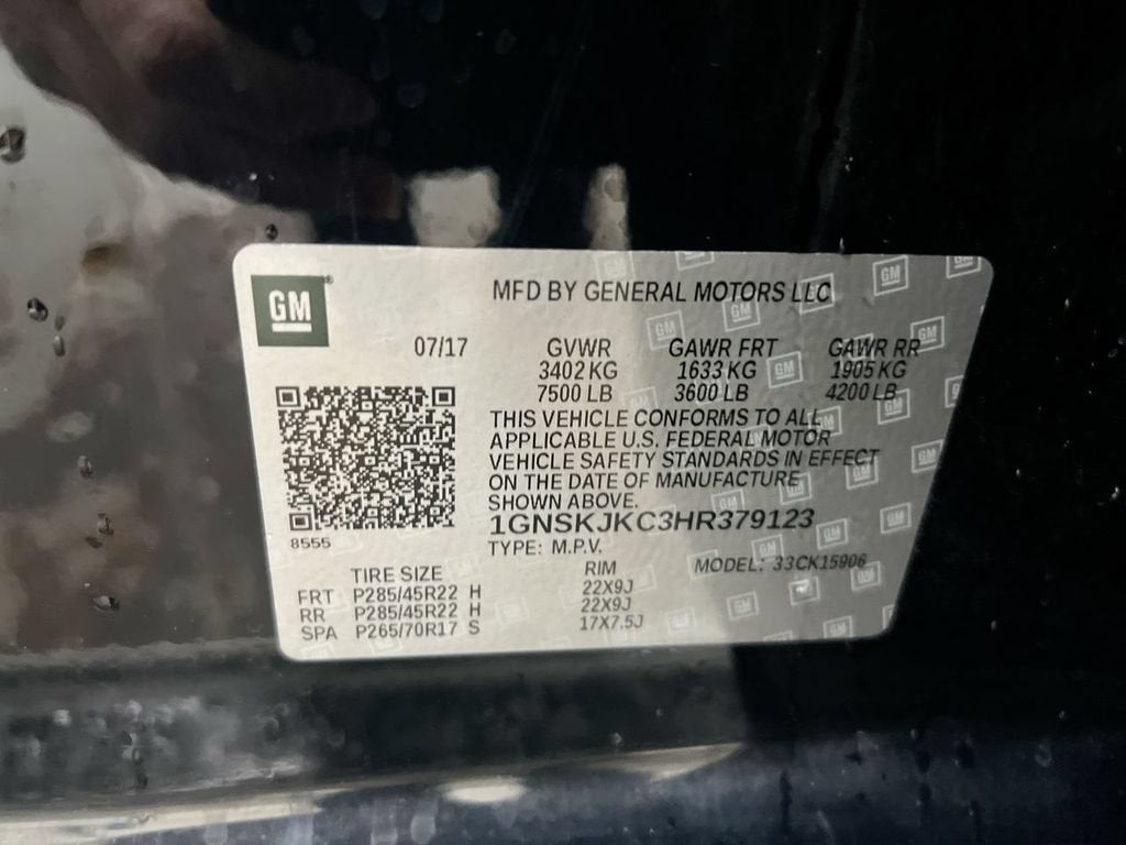2017 Chevrolet Suburban Premier