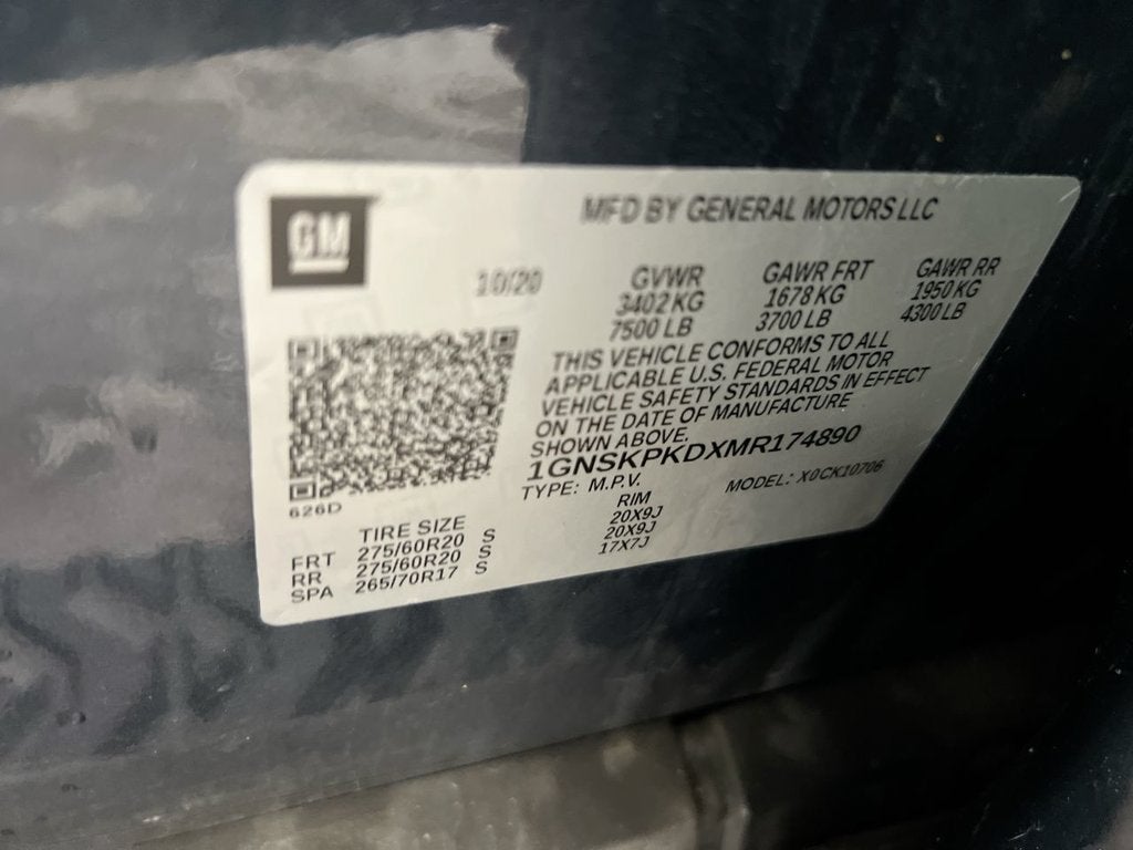 2021 Chevrolet Tahoe Z71