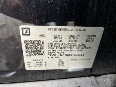 2023 Chevrolet Tahoe RST