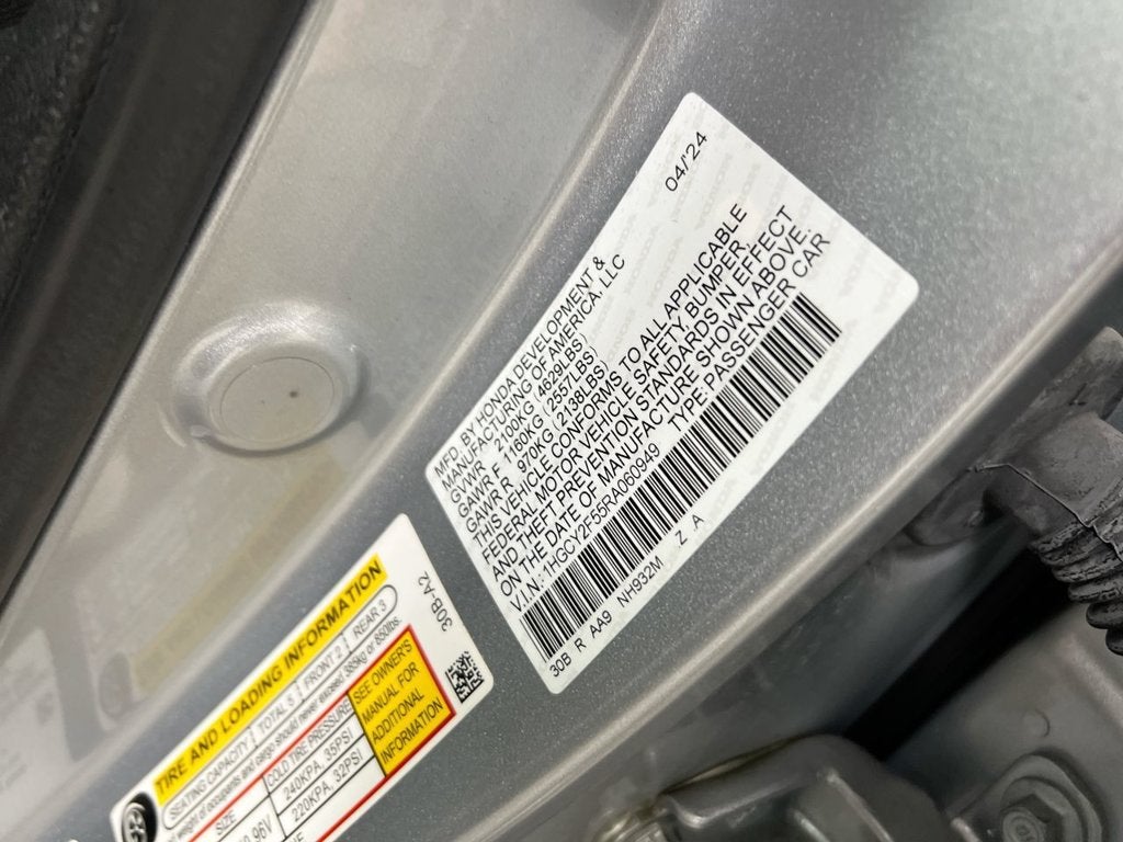 2024 Honda Accord Hybrid Sport