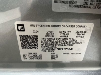 2026 Chevrolet Silverado 2500 HD LT