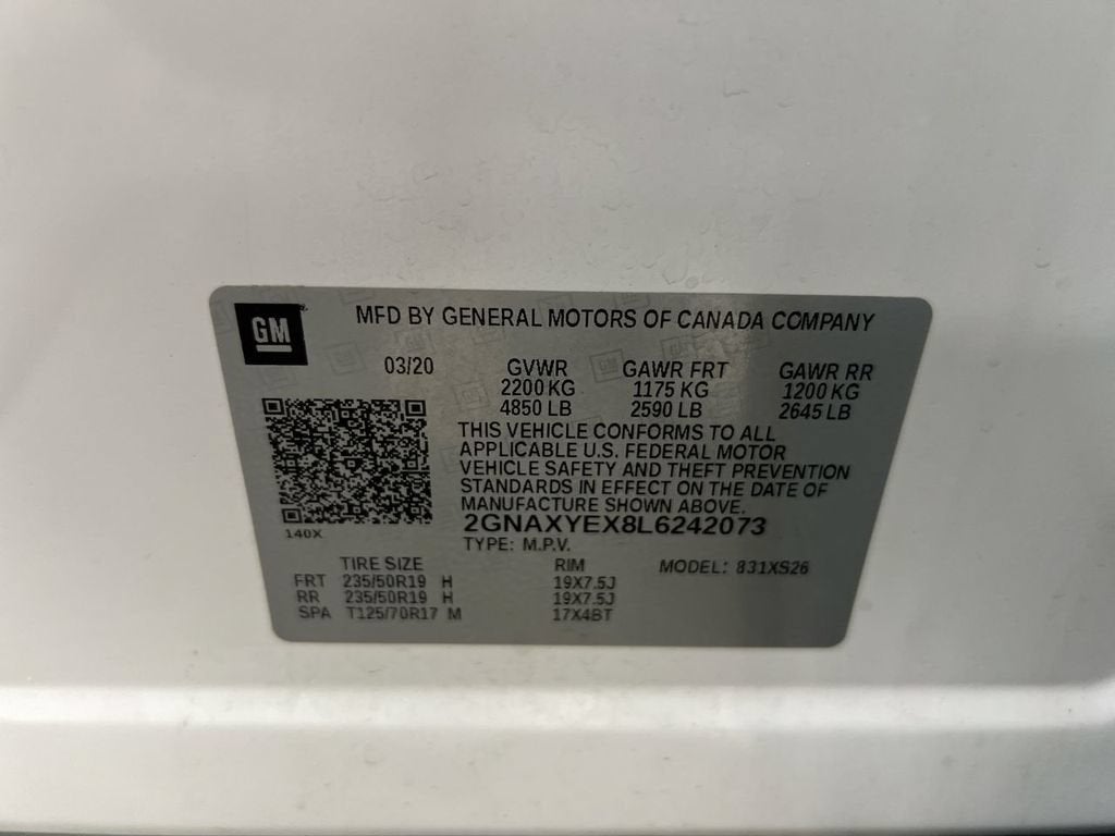 2020 Chevrolet Equinox Premier