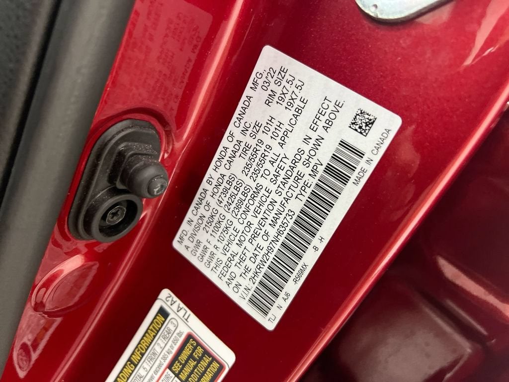 2022 Honda CR-V Touring