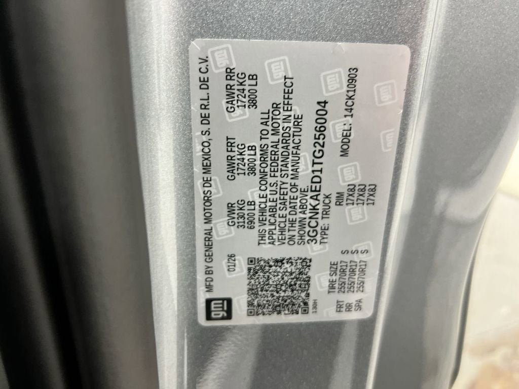 2026 Chevrolet Silverado 1500 WT