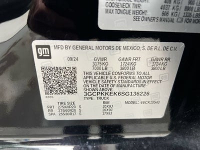 2025 Chevrolet Silverado 1500 LT (2FL)