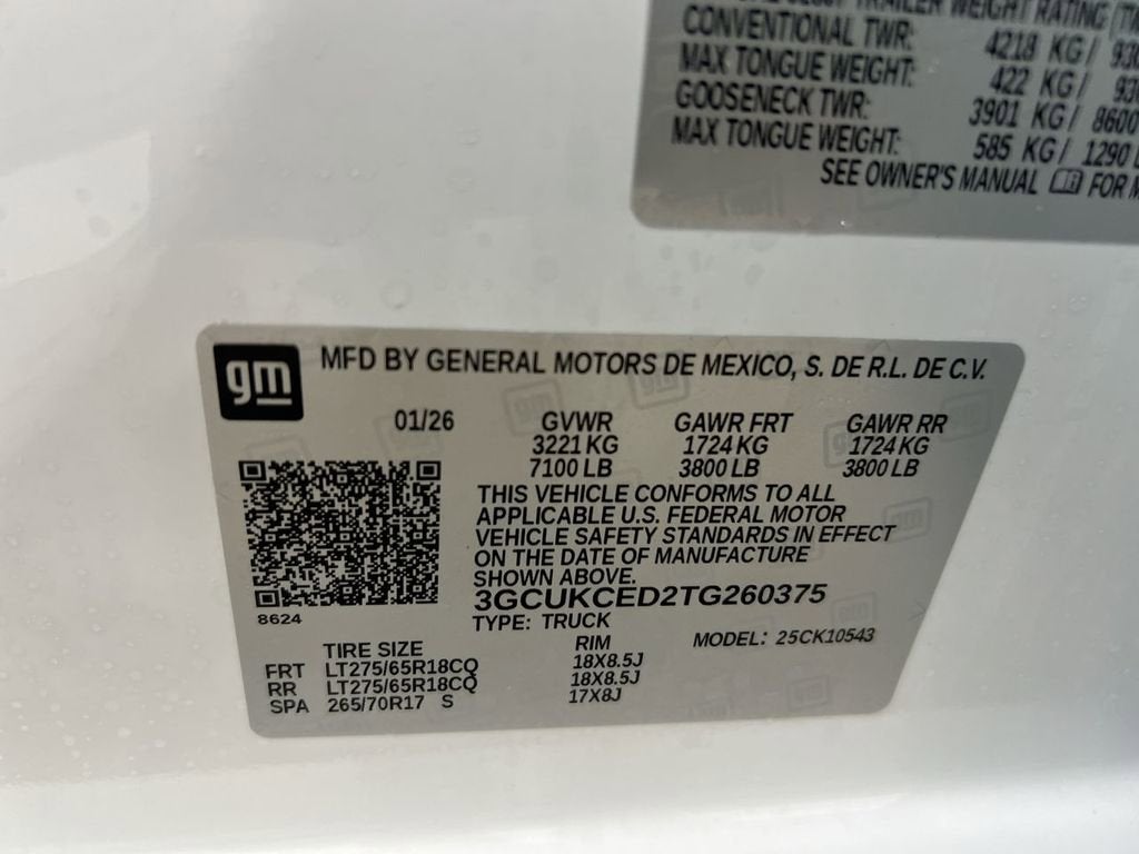 2026 Chevrolet Silverado 1500 Custom Trail Boss