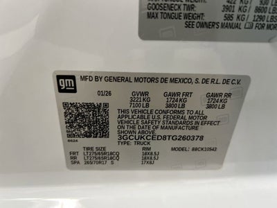 2026 Chevrolet Silverado 1500 Custom Trail Boss