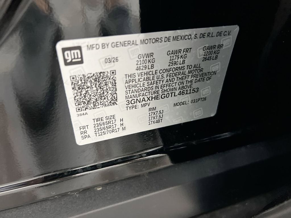 2026 Chevrolet Equinox LT