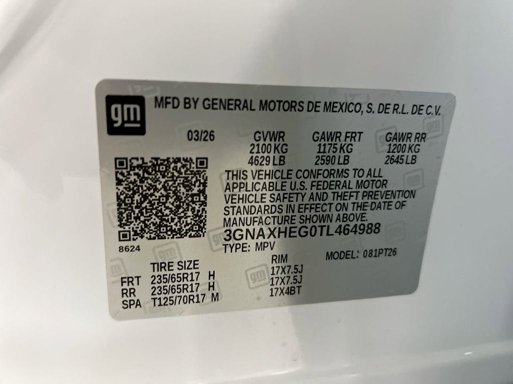 2026 Chevrolet Equinox LT