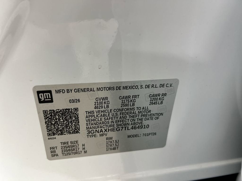 2026 Chevrolet Equinox LT