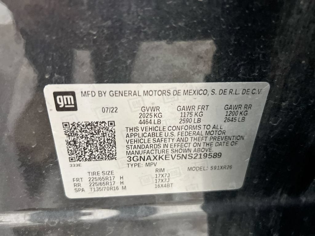 2022 Chevrolet Equinox LT