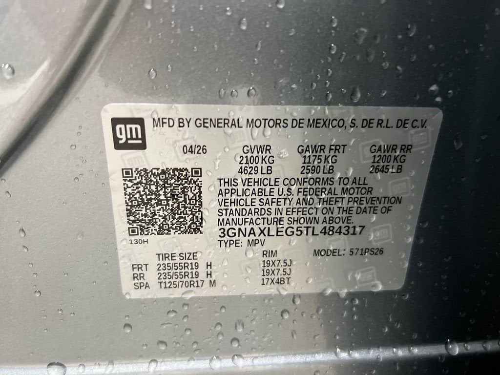 2026 Chevrolet Equinox RS