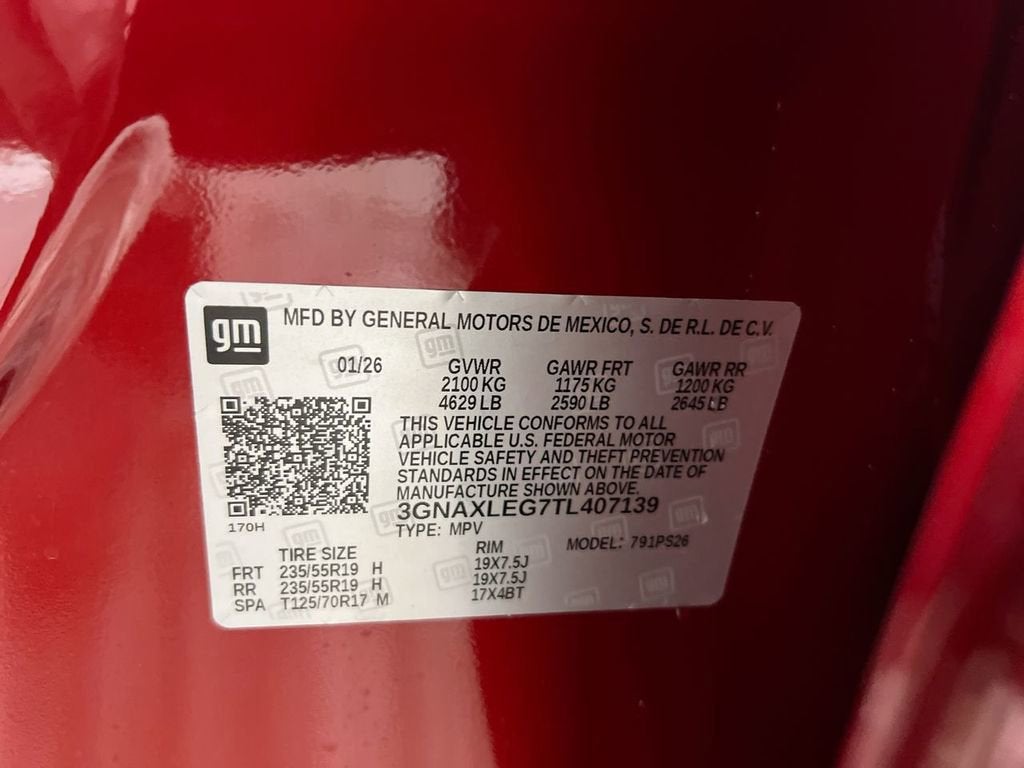 2026 Chevrolet Equinox RS