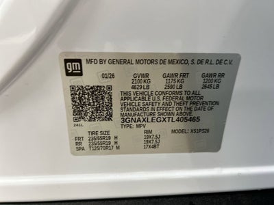 2026 Chevrolet Equinox RS