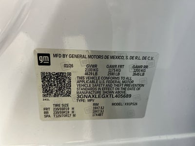 2026 Chevrolet Equinox RS