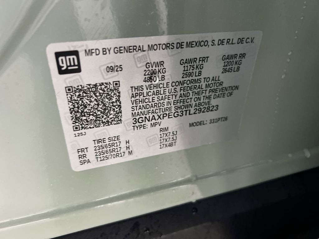 2026 Chevrolet Equinox LT