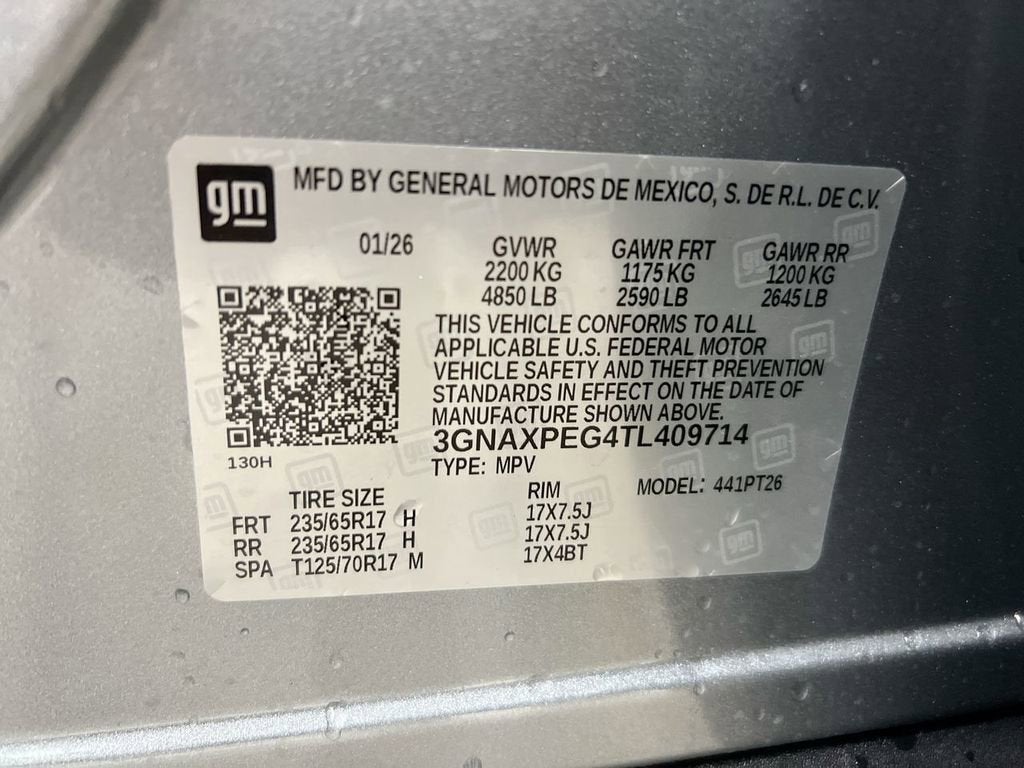 2026 Chevrolet Equinox LT