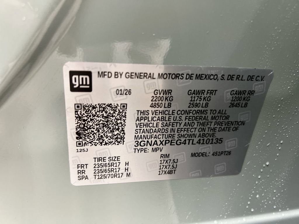 2026 Chevrolet Equinox LT