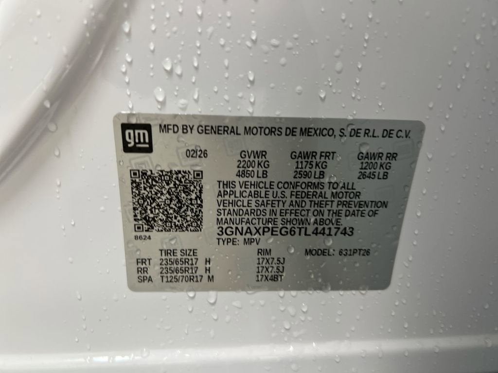 2026 Chevrolet Equinox LT