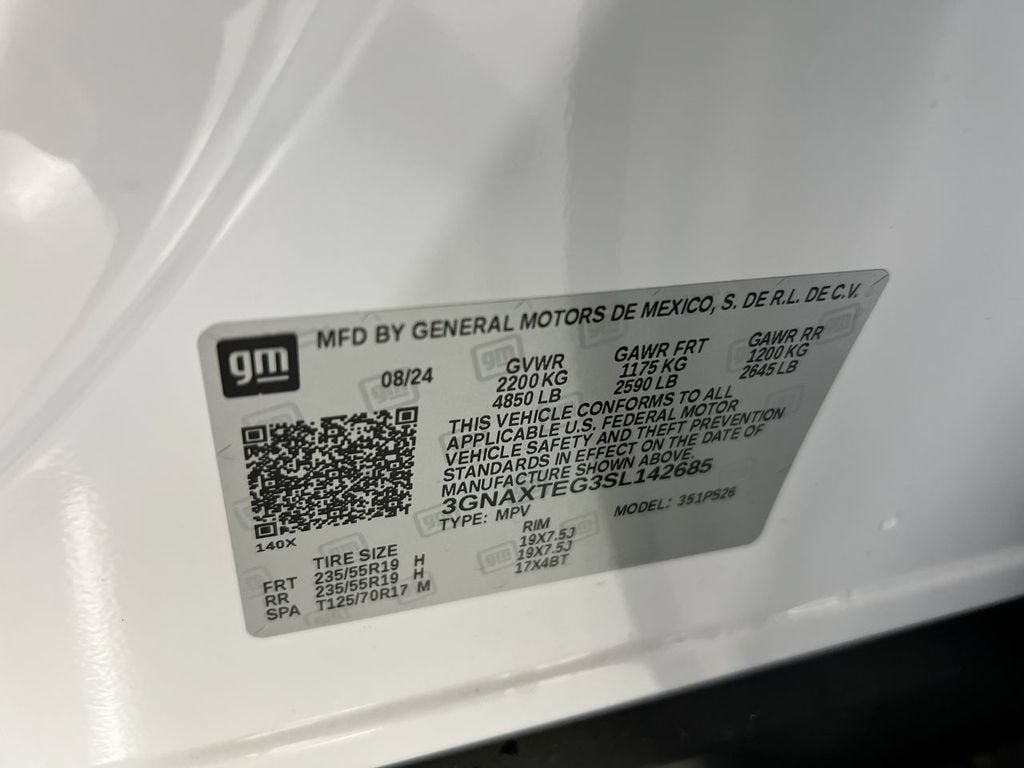 2025 Chevrolet Equinox RS