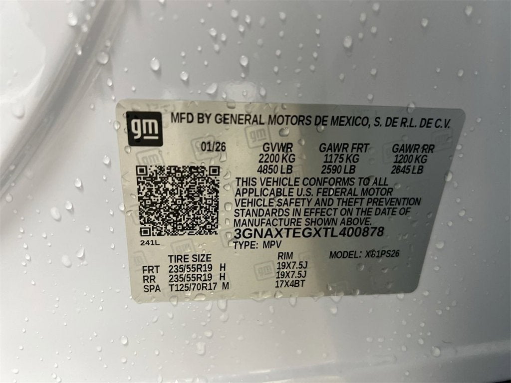 2026 Chevrolet Equinox RS