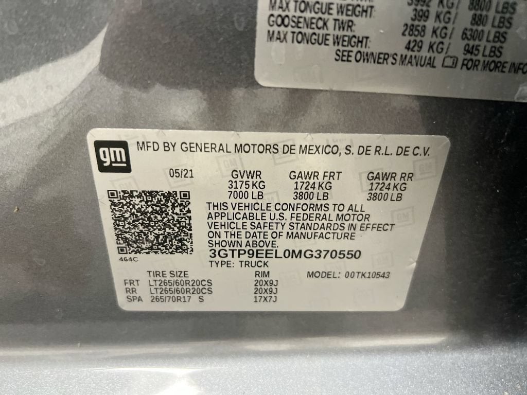 2021 GMC Sierra 1500 AT4
