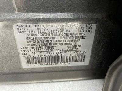 2021 Nissan Sentra SR