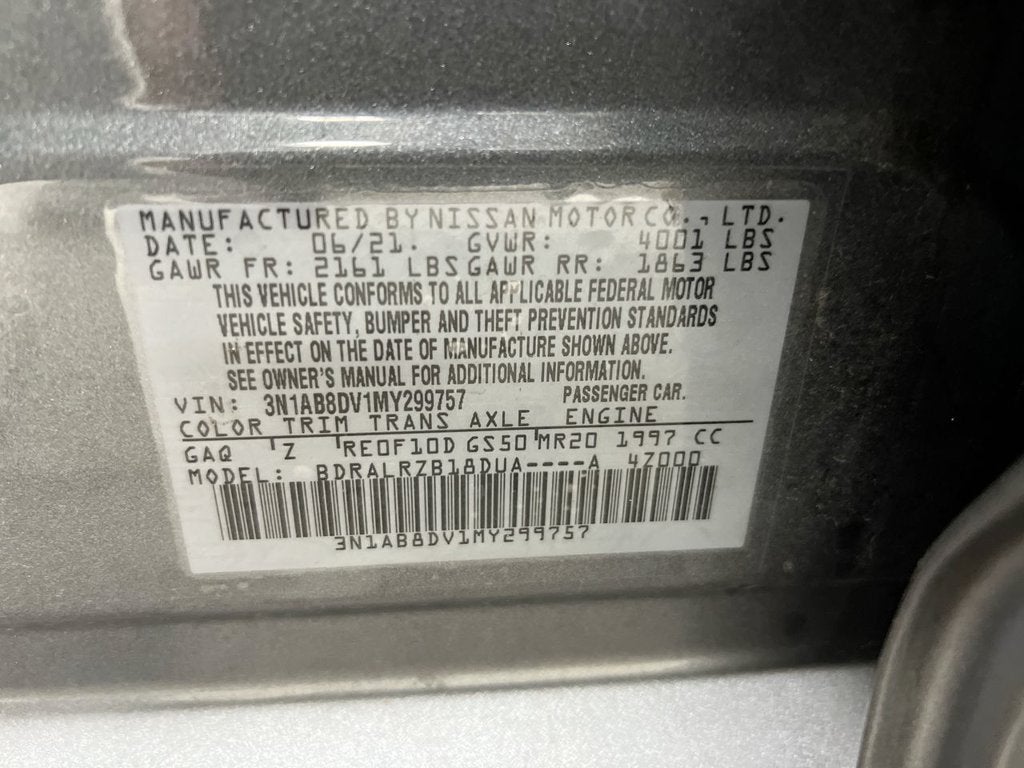 2021 Nissan Sentra SR