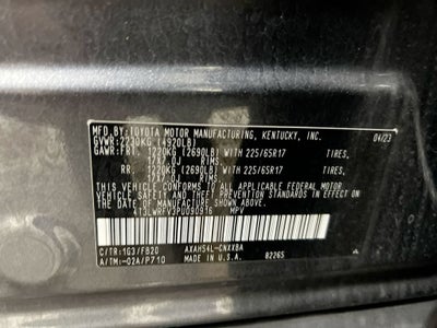 2023 Toyota RAV4 Hybrid LE