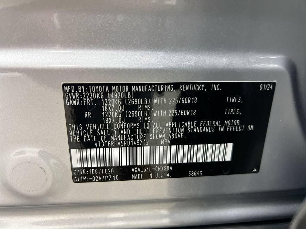 2024 Toyota RAV4 Hybrid SE
