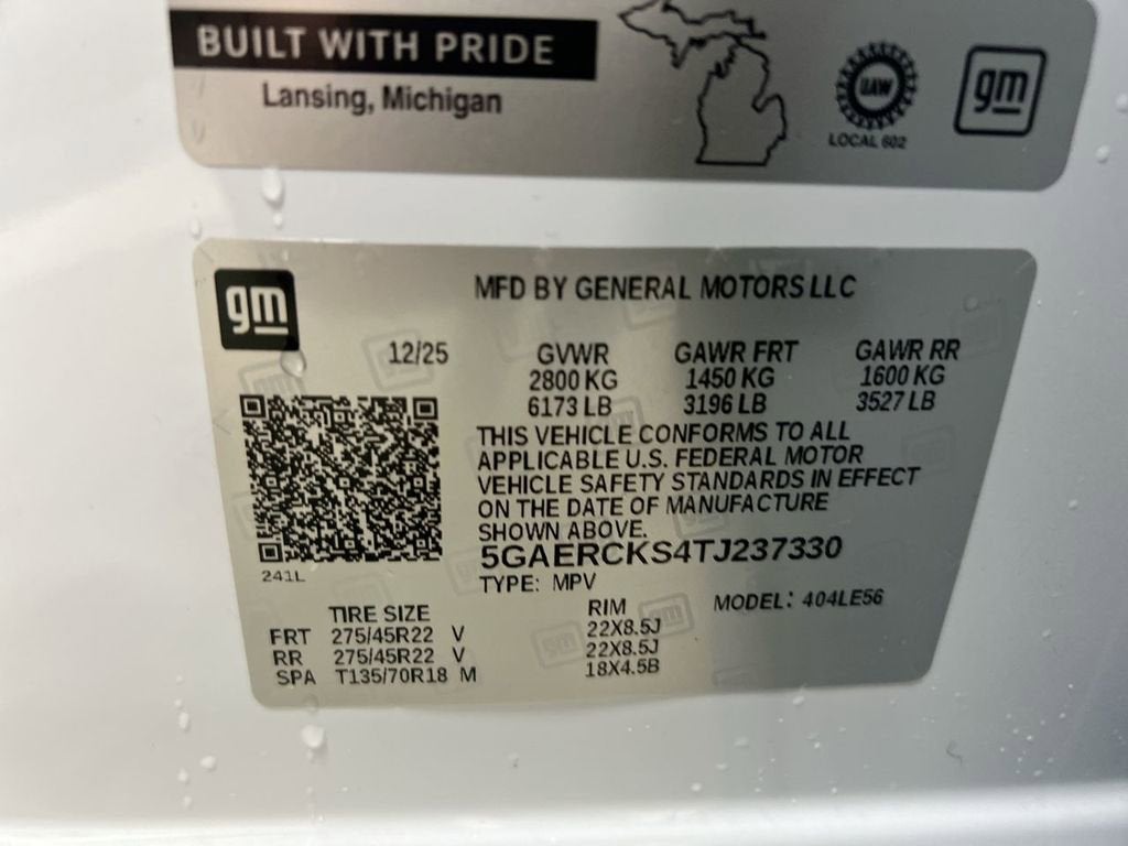 2026 Buick Enclave Avenir