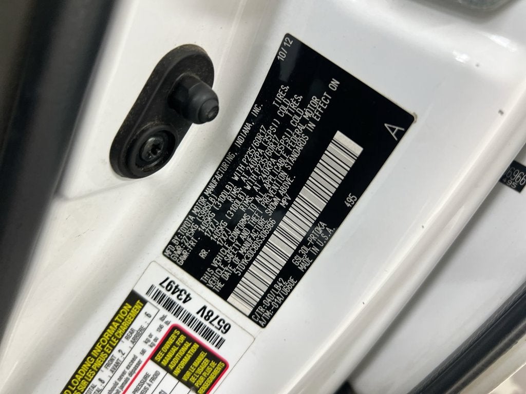 2013 Toyota Sienna XLE AAS