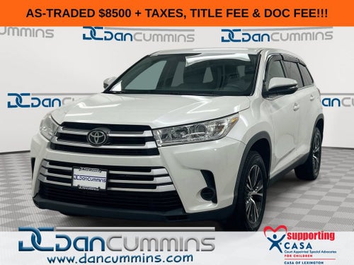 2019 Toyota Highlander LE