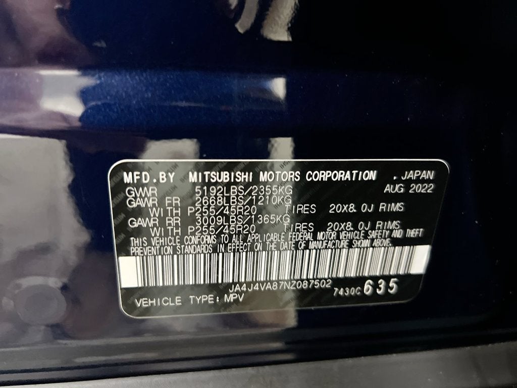 2022 Mitsubishi Outlander SEL