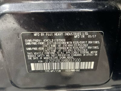 2017 Subaru Crosstrek Limited