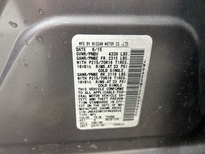 2015 Nissan Rogue Select S