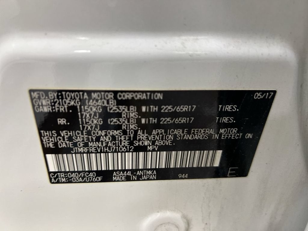 2017 Toyota RAV4 XLE