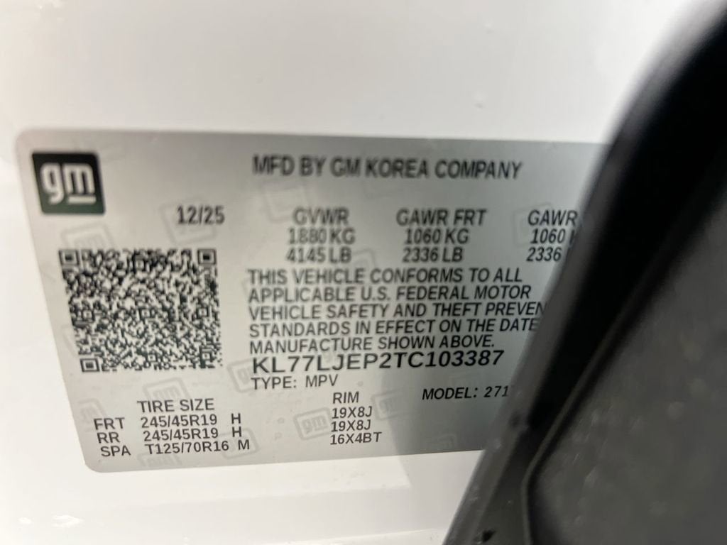 2026 Chevrolet Trax 2RS