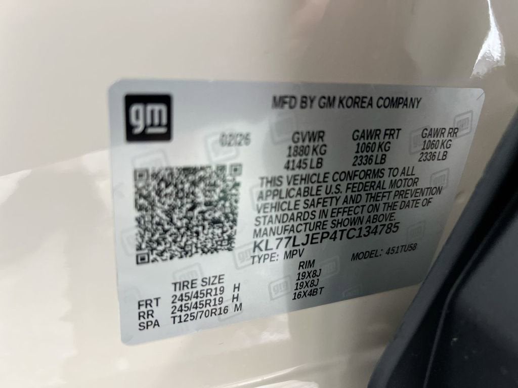 2026 Chevrolet Trax 2RS